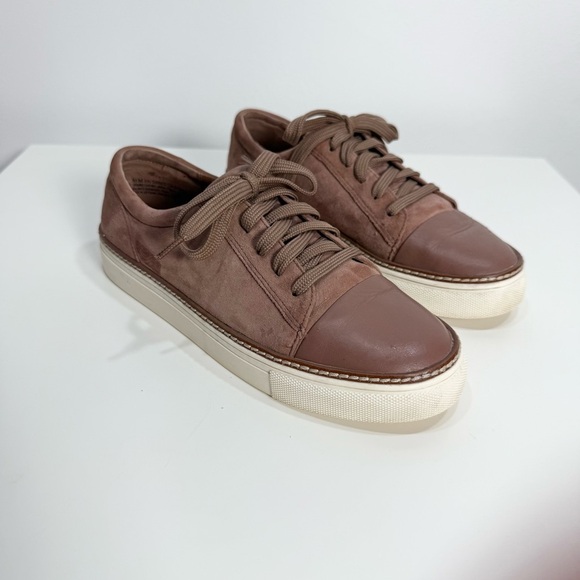 Caslon Women’s Mauve Sneakers with Suede and Leather - Picture 4 of 16